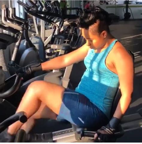 pics queen swag pokello shows off killer curves at gym iharare news
