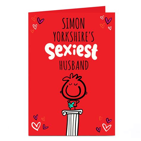 Buy Personalised Fruitloops Valentines Day Card Sexiest Husband For