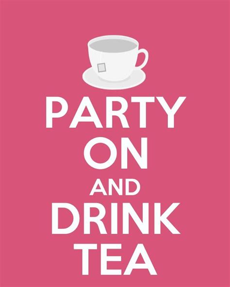 Tea Party Anyone Drinking Tea Dolly Vw Tea Party Keep Calm Artwork Tableware Dinnerware