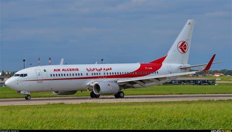 7t Vjk Air Algerie Boeing 737 8d6 At Paris Orly Photo Id 532751