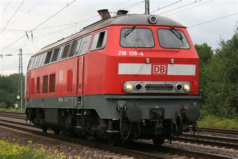 Db Germany Diesel Loc Baureihe 218 139 4 Locs Db Deutsche Bahn Db Ag Diesel Locomotive