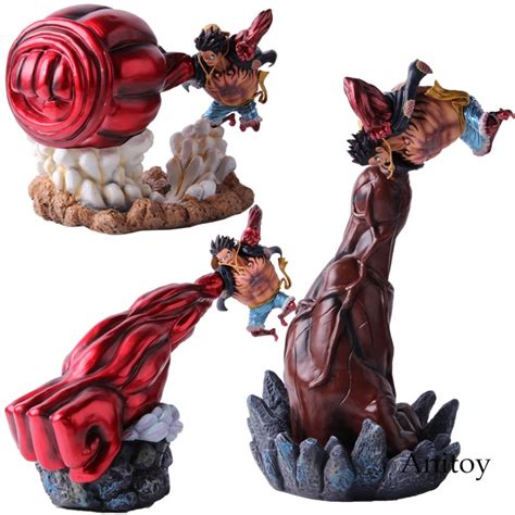 Anime One Piece Action Figure Luffy Gear Four Monkey D Luffy Gear 4 Pvc