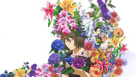 El Refugio De Rain Imagenes Estilo Anime Con Flores 2