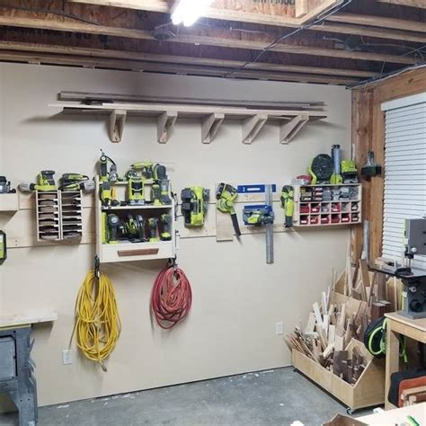 French Cleat Workshop Wall Ryobi Nation Projects