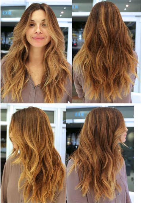 Long, loose haircuts for wavy thick hair are a favorite of most women. textured layered wavy hair by Anh Co Tran | Haircuts for ...