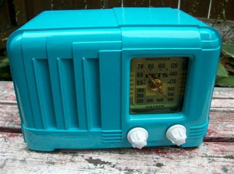 Vintage 1948 Rets Tube Radio Restored And Working Etsy Antique