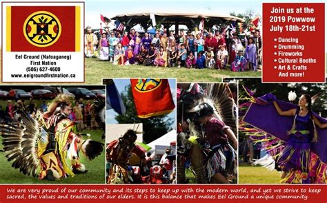 22nd Annual Natoaganeg Eel Ground 1st Nation Pow Wow 2019 July 18th