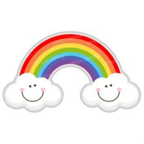 Download High Quality Rainbow Clipart Happy Transparent Png Images