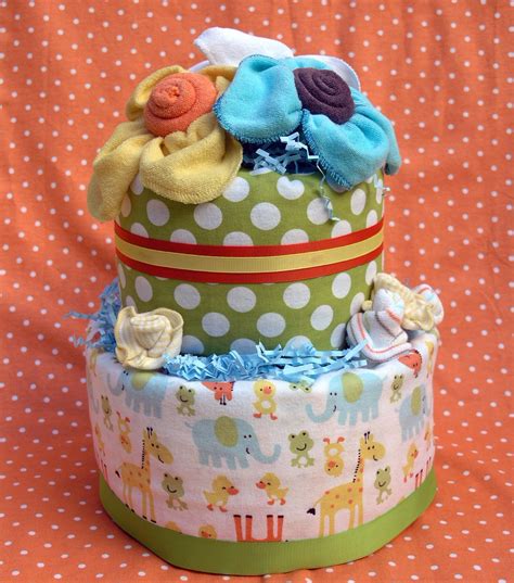 Diy Diaper Cakes For Baby Showers Beeshower