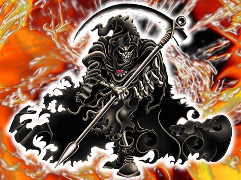 Dark Horror Gothic Evil Death Grim Reaper Weapons Scythe