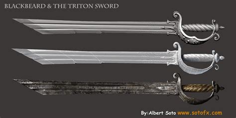 Black Beard The Triton Sword