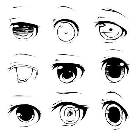 Character Design Collection Eyes Anatomy Realistic Eye Drawing Manga