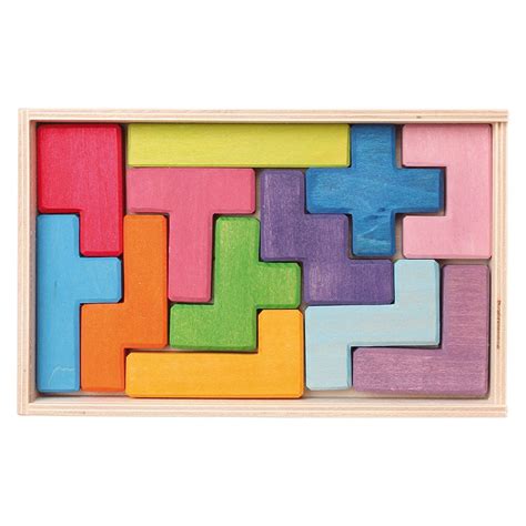 11 f's puzzlesolution / instructions. Grimm's Pentomino Game - 12 Piece Wooden 3-D Puzzle in ...