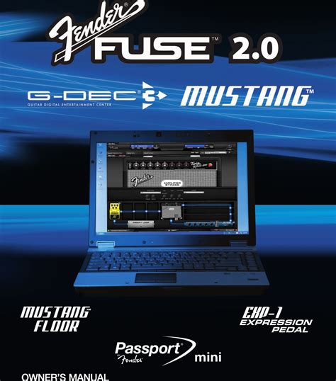 Fender Fuse 2x Gdec3 Mustang Amplifiers Floor Exp1pedal Passport Mini