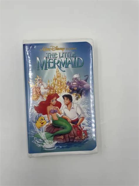 Walt Disney Classics The Little Mermaid Vhs Black Diamond Edition