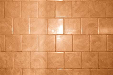 Rust Orange Bathroom Tile with Swirl Pattern Texture Picture | Free 