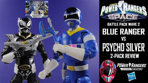Power Rangers Lightning Collection In Space Blue Ranger Tj Vs Psycho