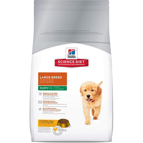 It comes in the size that weighs 38.5 lb. Hill's Science Diet Puppy Large Breed 15kg - Prescription Food