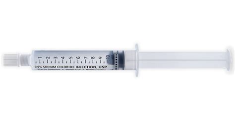 10ml Bd Posiflush Sterile Field Sf Saline Syringe In 10ml Syringe