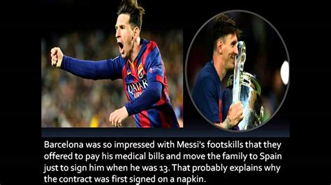 Lionel Messi Fun Facts
