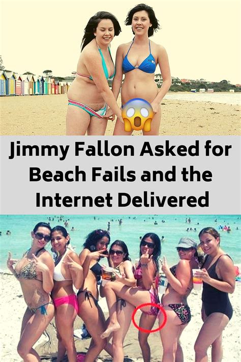 Jimmy Fallon Asked For Beach Fails And The Internet Delivered Pinterest For Men Jimmy Fallon