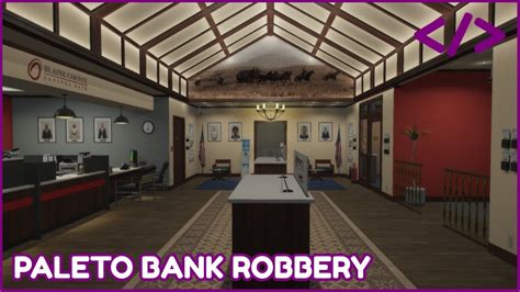 Qbcore Nopixel Inspired Paleto Bank Robbery Gabz Youtube