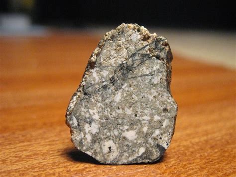 Dhofar 007 Eucrite Cumulate Full Slice Achondrite Meteorite 23×