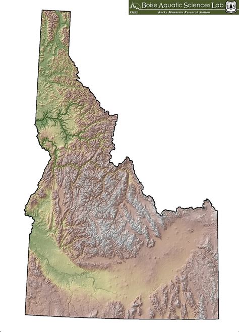 Maps Geographic Information System Gis At The Boise