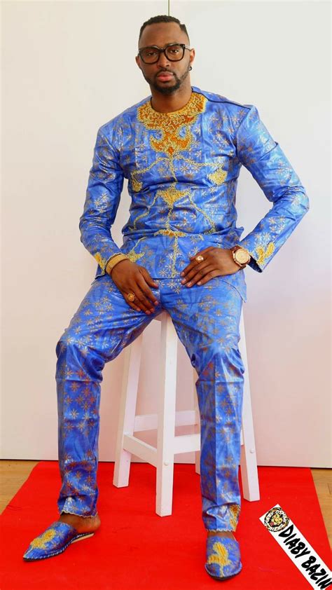 Pin By Jeneba Dukuray On Men Bazin African Men Fashion African