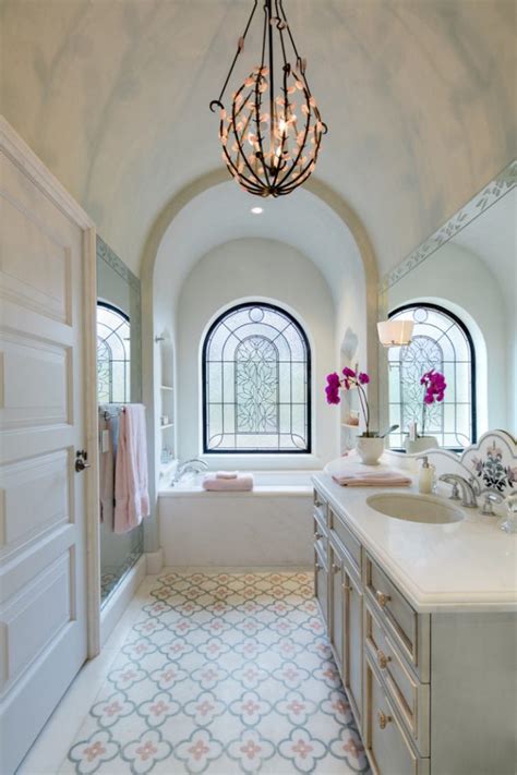 20 Great Mediterranean Bathroom Designs That Will Captivate You With