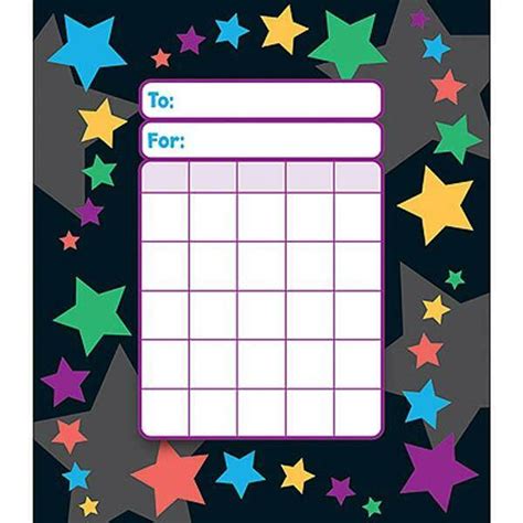 Stargazer Incentive Chart Pad And 200 Free Reward Stickers Sticker Stocker