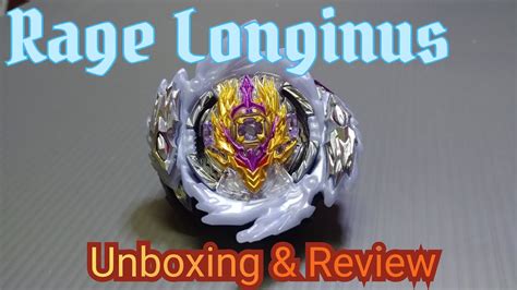 Beyblade burst dynamite battle, also known as beyblade burst db, is a 2021 original net animation series and the sixth season of beyblade burst. Rage Longinus (Unboxing & Review) Beyblade Burst Superking ...
