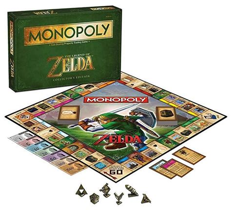 Monopoly The Legend Of Zelda Collectors Edition Zelda Ts Legend