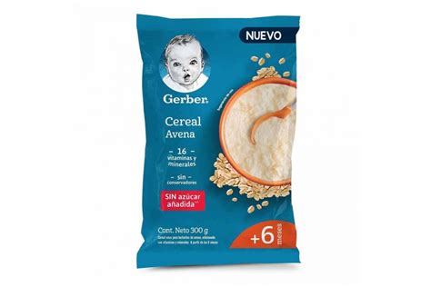 NestlÉ Gerber Cereal De Avena 1era Etapa Bolsa Con 300 G