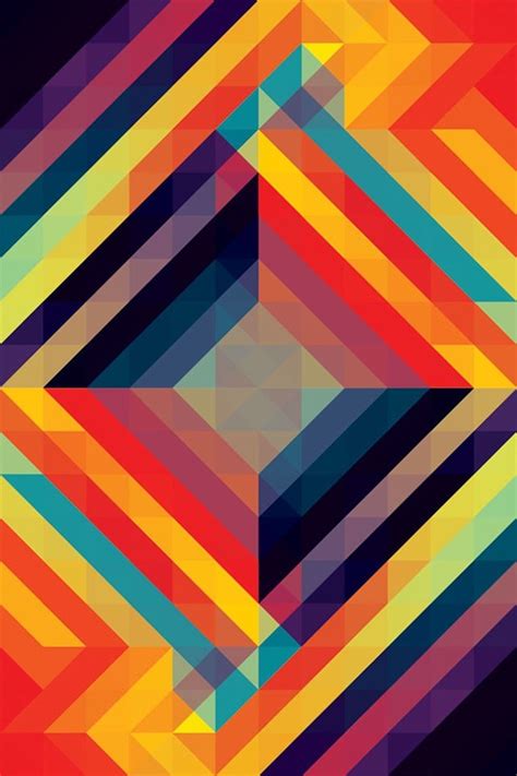 40 Geometric Iphone Wallpapers To Decorate Your Screen