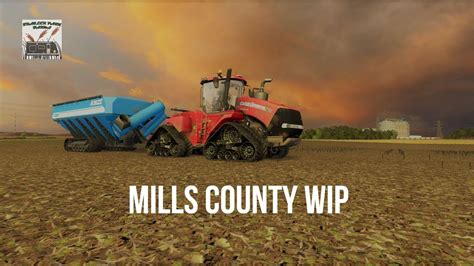 Farm Simulator 17 Mills County Wip Doing Some Hay Hauling More Wheat