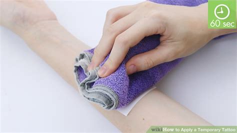 How To Apply A Temporary Tattoo 15 Steps With Pictures