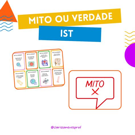 Jogo Mito Ou Verdade Ist Loja Atividades Pedagógicas Clarissa Neves