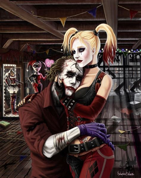 Harley And Joker Kunst Kleidung Kunst