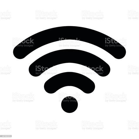 Wifi Logo Stock Illustration - Download Image Now - iStock