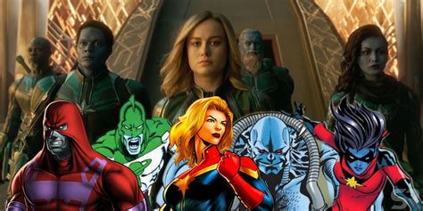 Captain Marvel Brings Starforce To The Mcu Here Are All 7 Members