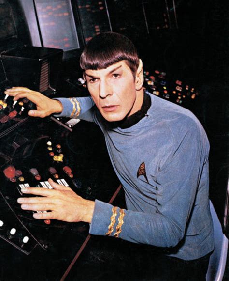 Leonard Nimoy As Mr Spock In The Original Star Trek The Saturday