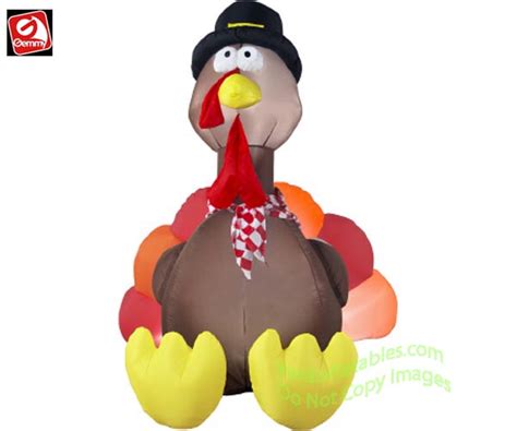 How to care for holiday inflatables. Thanksgiving Turkey Original