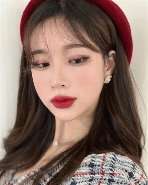 Image May Contain 1 Person Closeup Korean Makeup Look Cute Korean