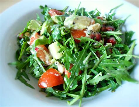 Fit ins Wochenende Rucola - Salat zum Abendbrot