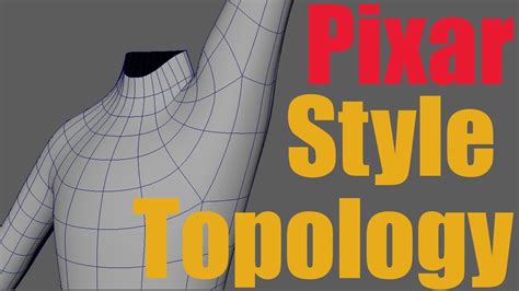 Intro To 3d Art Lesson 3 The Body Pixar Style Topology Youtube
