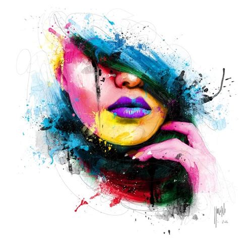 Les Peintures Colorées De Lartiste Patrice Murciano