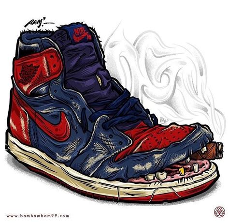 Pin By Jake Moore On Illustration Sneakers Illustration Nike Art
