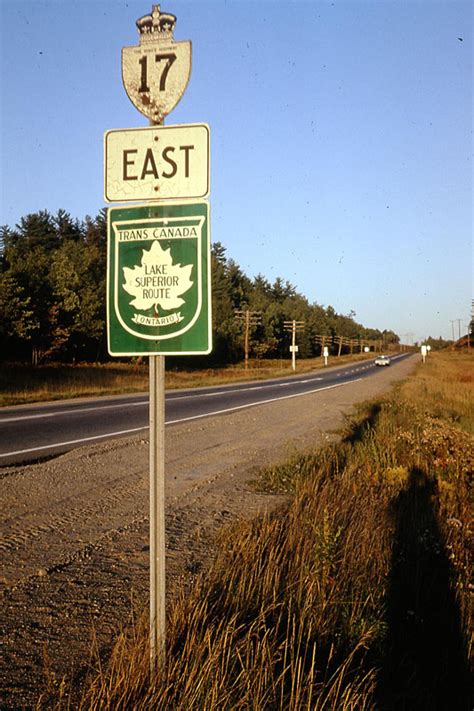 Ontario Lake Superior Route And Provincial Highway 17 Aaroads