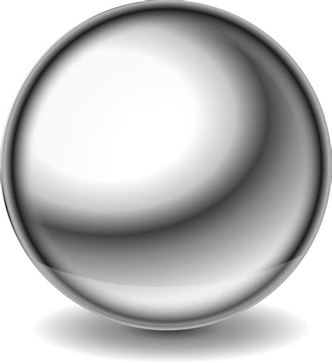 Fileshiny Steel Ballpng Wikimedia Commons